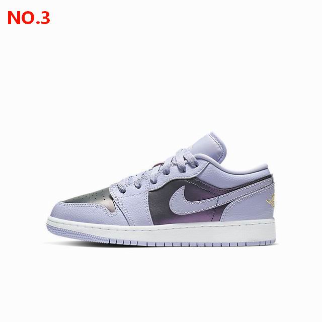 Air Jordan 1 Low Unisex Basketball Shoes 5 Colorways-3 - Click Image to Close